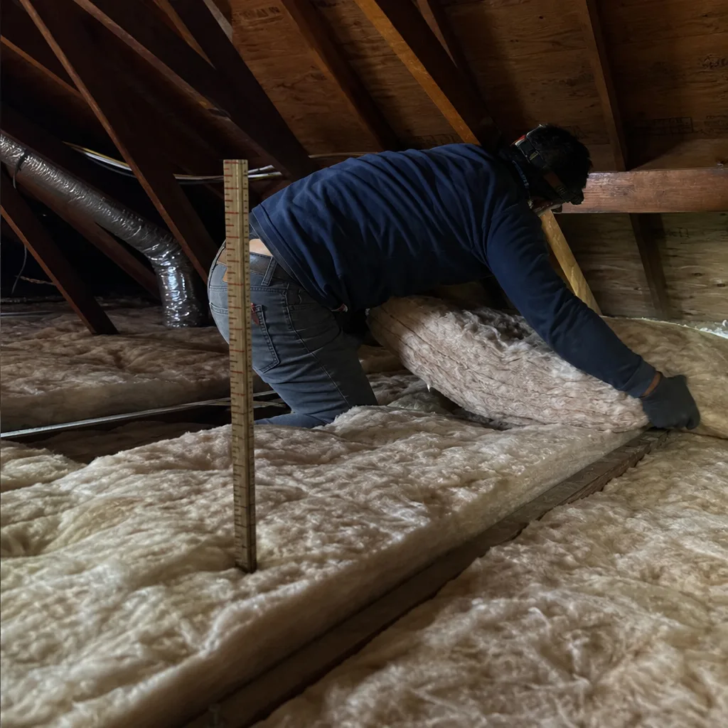 Attic Insulation Replacement
